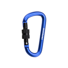Munkees D-Shape Carabiner w/ Screw Lock Ø6 x 60 mm