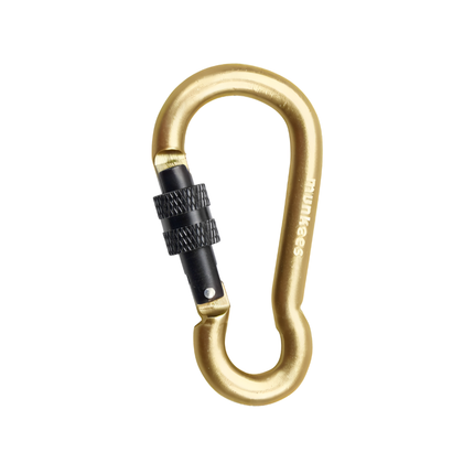 Munkees Pear-Shape Carabiner w/ Screw Lock Ø7 x 70 mm