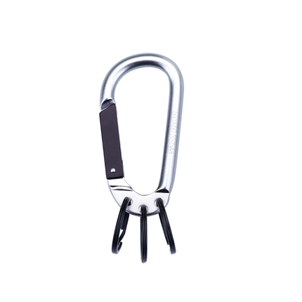 Munkees Carabiner w/ 3 Keyrings