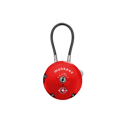Munkees TSA-Approved Round Cable Lock