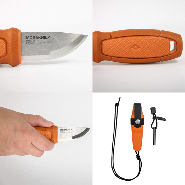 Morakniv Eldris (S) with fire kit - Burnt Orange