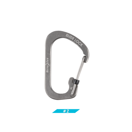 Nite Ize SlideLock Carabiner Stainless Steel #2