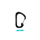 Nite Ize SlideLock Carabiner Stainless Steel #6 - Black