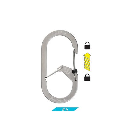 Nite Ize G-Series® SlideLock® Dual Chamber Carabiner