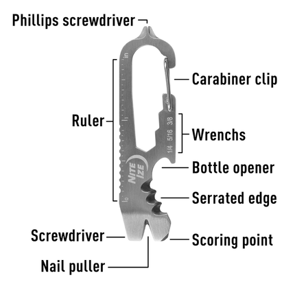 Nite Ize DoohicKey®+ Key Tool