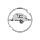 Nite Ize Medallion™ Teardrop Camper Key Carabiner