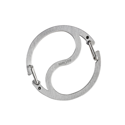Nite Ize Medallion YinYang Key Carabiner - Stainless