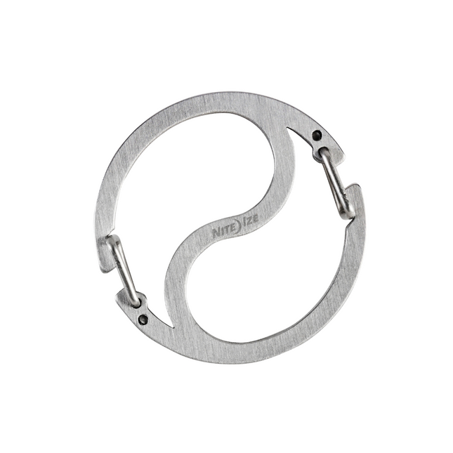Nite Ize Medallion YinYang Key Carabiner - Stainless
