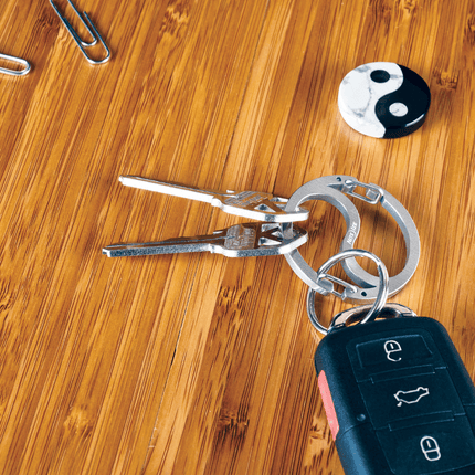 Nite Ize Medallion YinYang Key Carabiner - Stainless