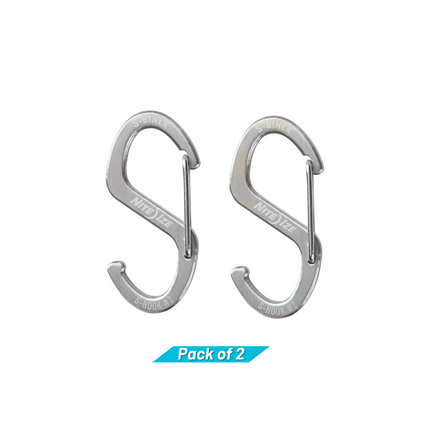 Nite Ize S Biner Hook N Hold S Hook - Small - Pack of 2