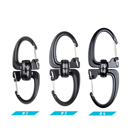 Nite Ize S-Biner® 360 SlideLock® Dual Carabiner