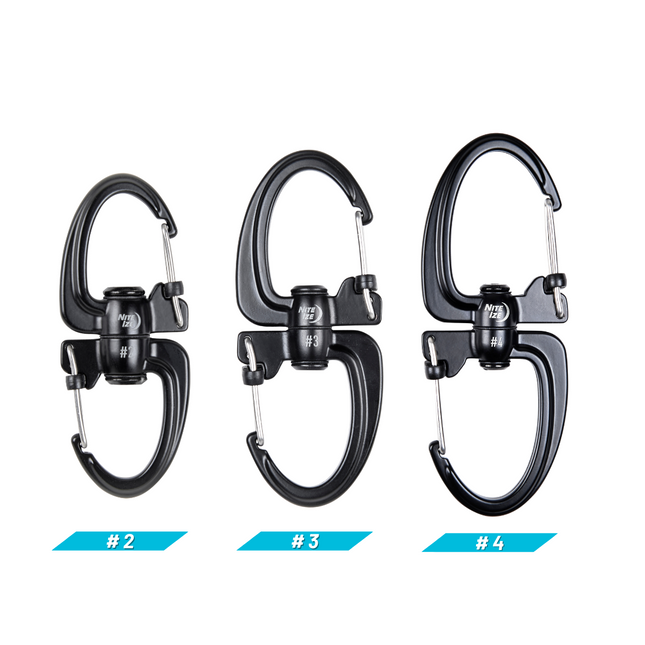 Nite Ize S-Biner® 360 SlideLock® Dual Carabiner