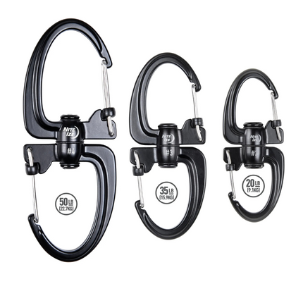 Nite Ize S-Biner® 360 SlideLock® Dual Carabiner