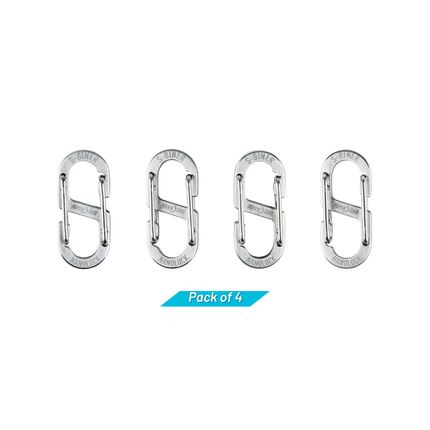 Nite Ize S-Biner® NanoLock™ - 4 Pack