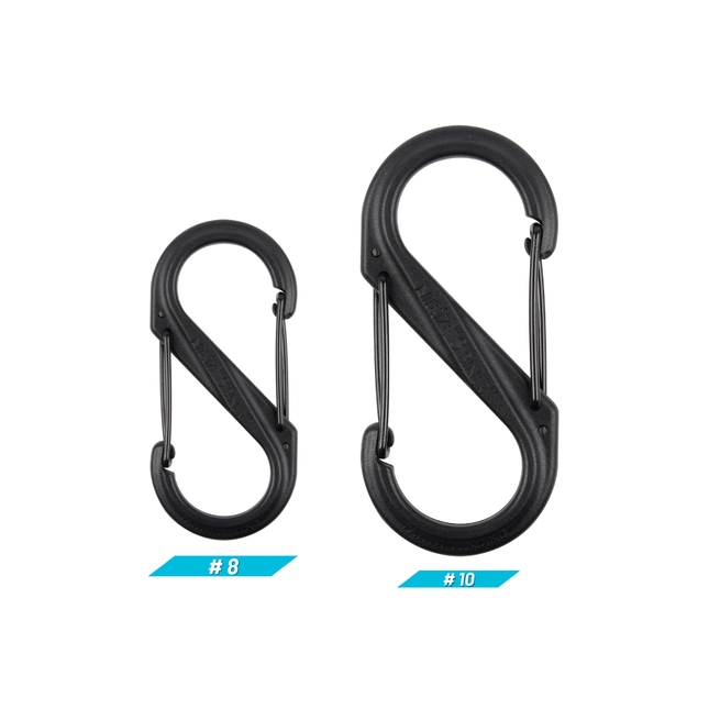 Nite Ize S-Biner Plastic Dual Carabiner - #8 #10