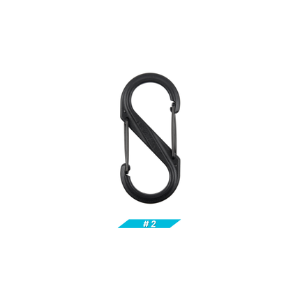 Nite Ize S-Biner Plastic Dual Carabiner - #2 #4 #6