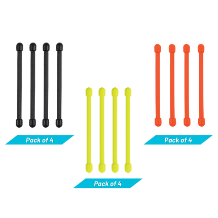 Nite Ize Gear Tie® Reusable Rubber Twist Tie - Pack of 4 - 3 in.