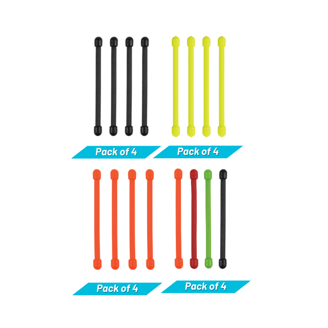 Nite Ize Gear Tie® Reusable Rubber Twist Tie - Pack of 4 - 3 in.
