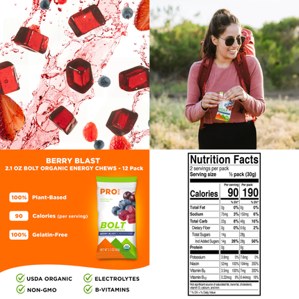 PROBAR Bolt Organic Energy Chews