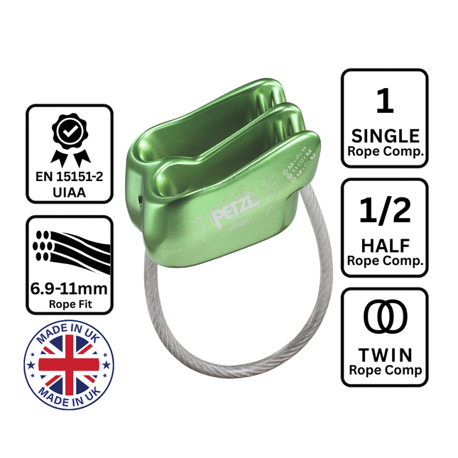 Petzl VERSO Belay/Rappel Device