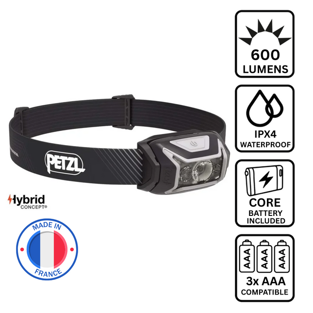 Petzl ACTIK CORE Headlamp