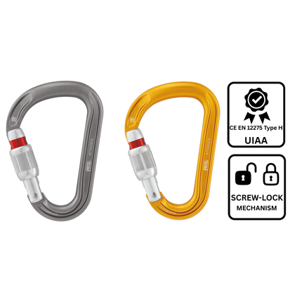 Petzl ATTACHE Carabiner - Screw-Lock