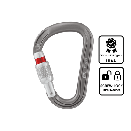 Petzl ATTACHE Carabiner - Screw-Lock