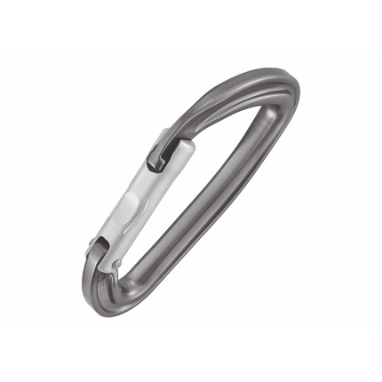 Petzl DJINN Carabiner - Straight-Gate - Gray