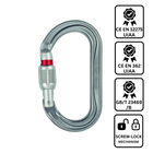 Petzl OK Carabiner - Screw-Lock