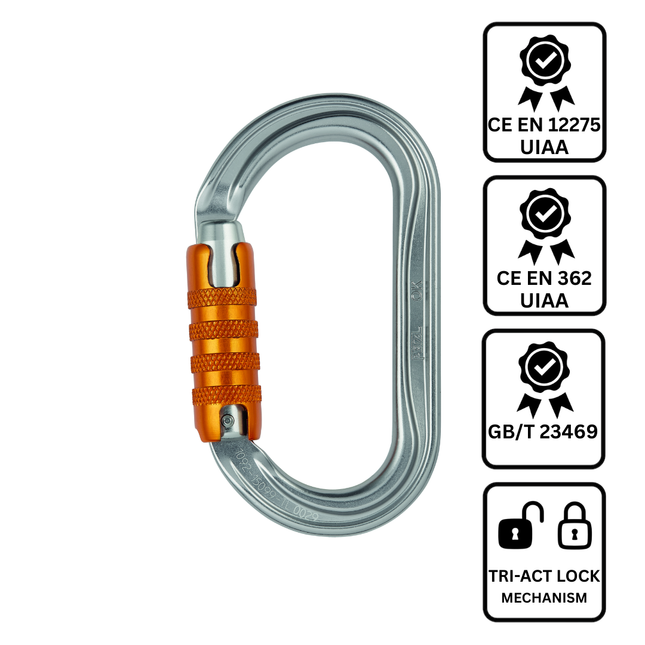 Petzl OK Carabiner - Triact-Lock