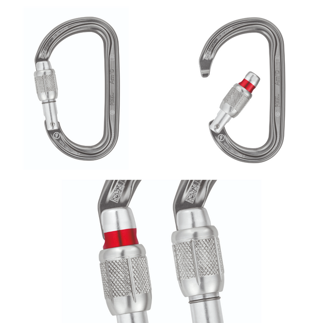 Petzl AM'D Carabiner - Screw-Lock