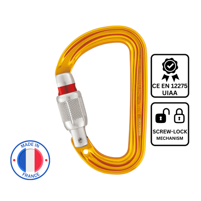 Petzl SM'D Carabiner - Screw-Lock