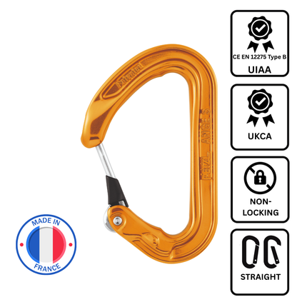 Petzl ANGE S Carabiner - Non-Lock