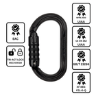 Petzl OXAN Carabiner - Triact-Lock - Black