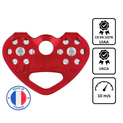 Petzl TANDEM Pulley - Red