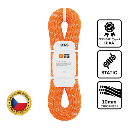 Petzl CLUB 10mm Rope - Semi-Static