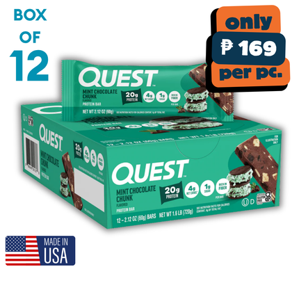 Quest Nutrition Protein Bar - Box of 12