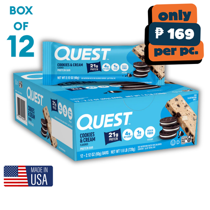 Quest Nutrition Protein Bar - Box of 12