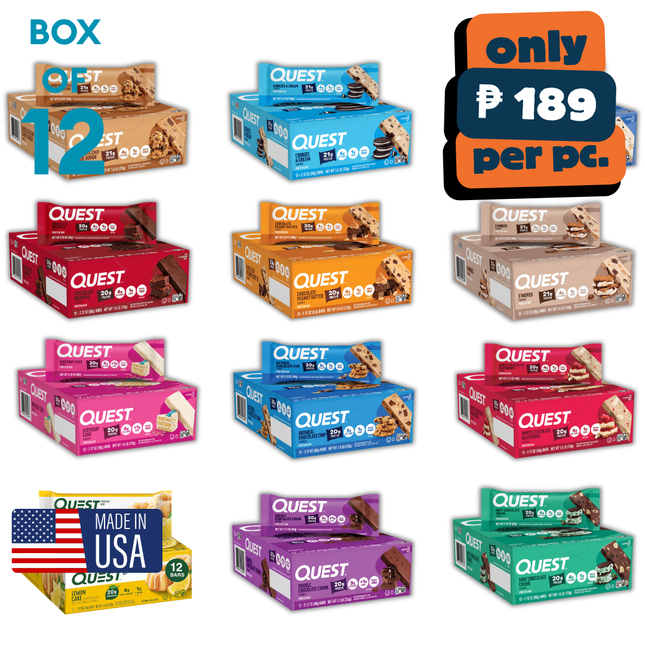 Quest Nutrition Protein Bar - Box of 12