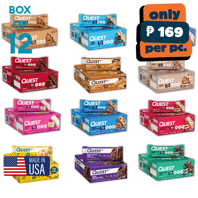 Quest Nutrition Protein Bar - Box of 12