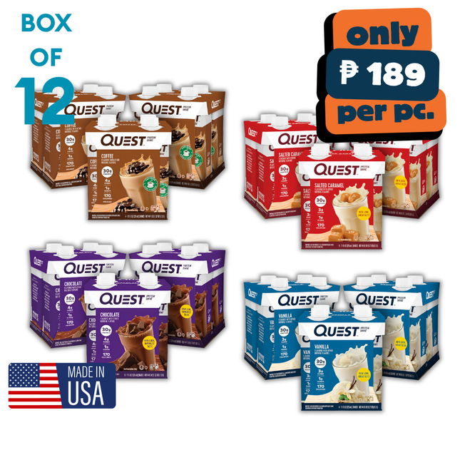 Quest Nutrition Protein Shake - Box of 12