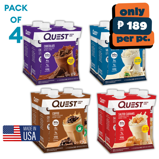 Quest Nutrition Protein Shake - Pack of 4