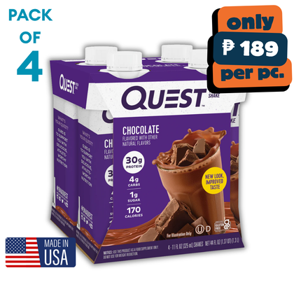 Quest Nutrition Protein Shake - Pack of 4