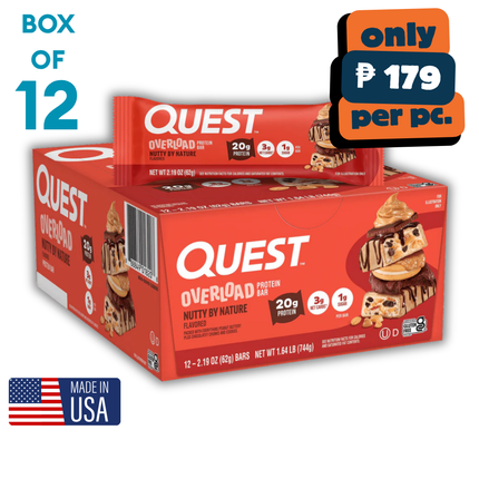 Quest Nutrition Overload Protein Bar - Box of 12