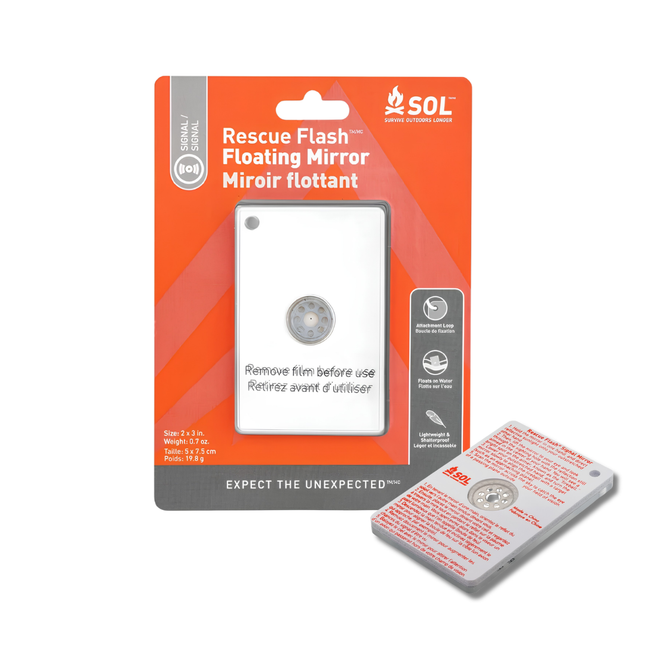 Survive Outdoors Longer SOL Slim Rescue Howler Whistle - Pack of 2