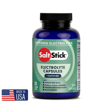 SaltStick Caps + Caffeine - 100-count Bottle