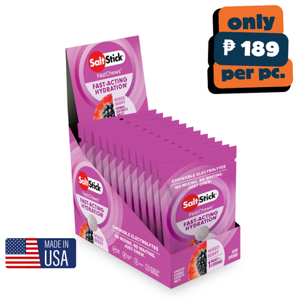 SaltStick FastChews - 10-count Pack - Box of 12