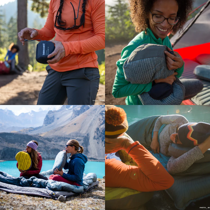 Therm-A-Rest Air Head™ Pillow - Blue Woven