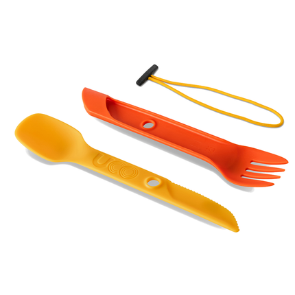 UCO Gear Switch Spork Utensil Set w/ Tether