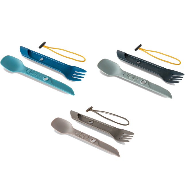 UCO Gear Switch Spork Utensil Set w/ Tether